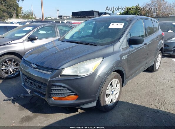 1FMCU0F77GUB38896 2016 FORD ESCAPE Gray Front left