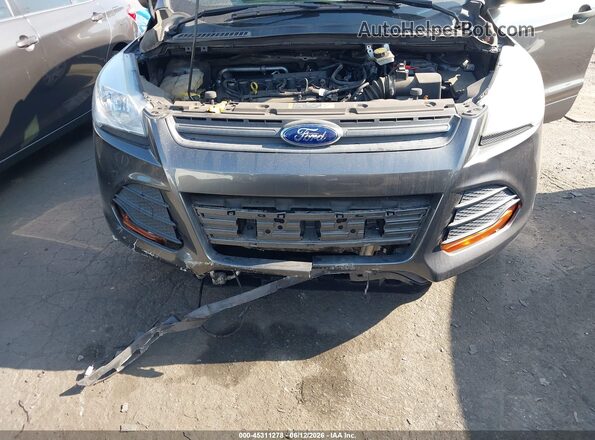 1FMCU0F77GUB38896 2016 FORD ESCAPE Gray Front view
