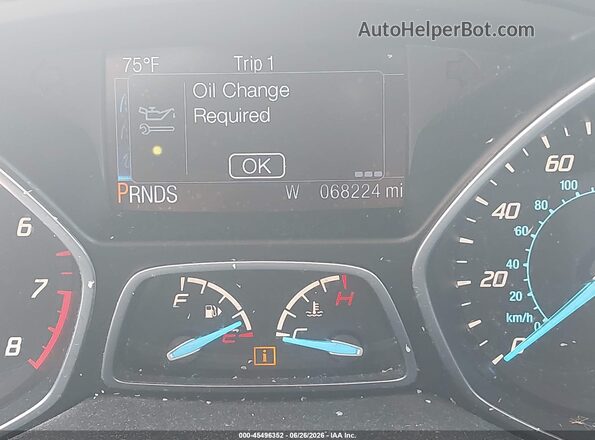 1FMCU0F77GUC04069 2016 FORD ESCAPE Silver Հետևի նստատեղերի տեսք