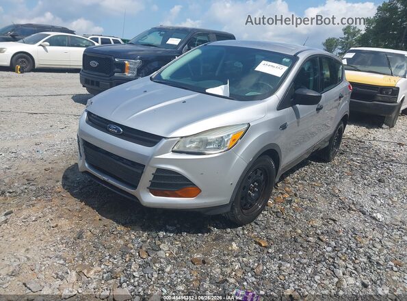 1FMCU0F77GUC04069 2016 FORD ESCAPE Silver Առջևի ձախ երեք քառորդ տեսարան