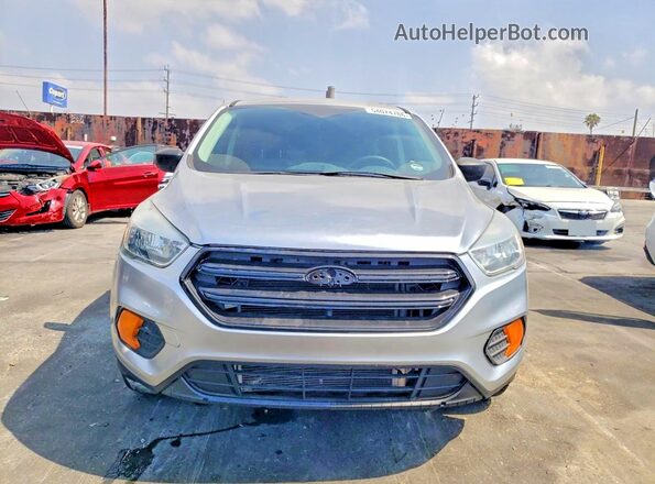 1FMCU0F77HUB44862 2017 FORD ESCAPE Silver Front view
