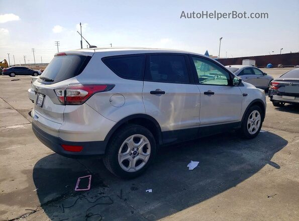 1FMCU0F77HUB44862 2017 FORD ESCAPE Silver Rear right