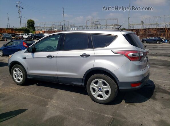 1FMCU0F77HUB44862 2017 FORD ESCAPE Silver Rear left