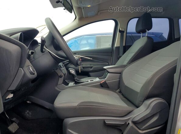 1FMCU0F77HUB44862 2017 FORD ESCAPE Silver Front interior view