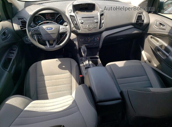 1FMCU0F77HUB44862 2017 FORD ESCAPE Silver Dashboard view