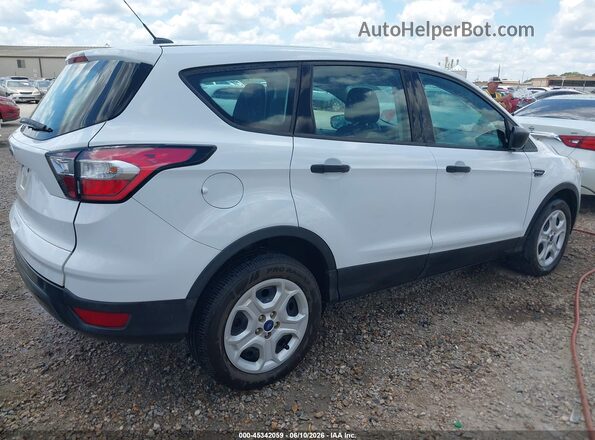 1FMCU0F77HUE38259 2017 FORD ESCAPE White Trasero derecho