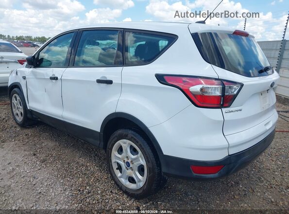 1FMCU0F77HUE38259 2017 FORD ESCAPE White Trasero izquierdo