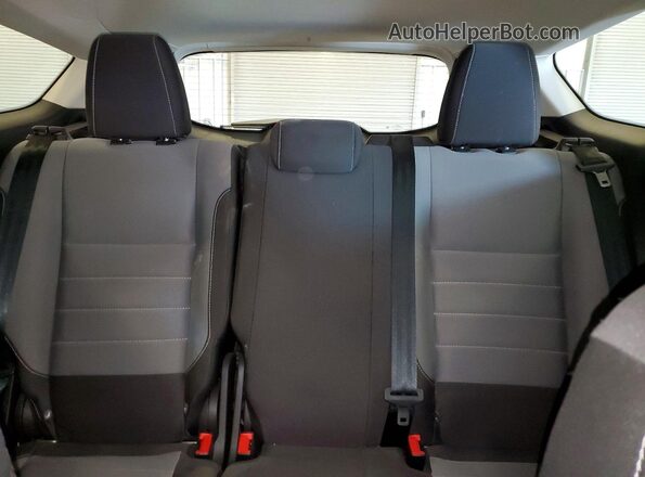 1FMCU0F77JUA31144 2018 FORD ESCAPE Black Vista de los asientos traseros