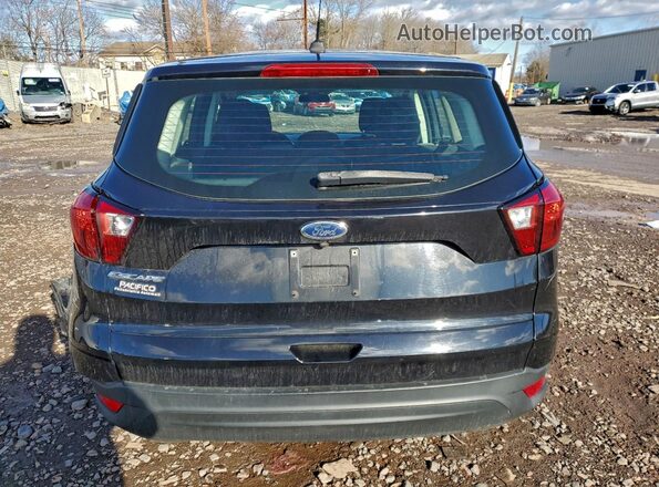 1FMCU0F77KUB19113 2019 FORD ESCAPE Black უკანა ხედი
