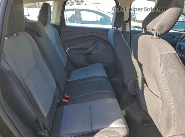 1FMCU0F77KUB19113 2019 FORD ESCAPE Black უკანა სალონის ხედი