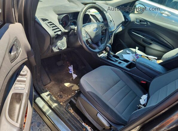 1FMCU0F77KUB84768 2019 FORD ESCAPE Charcoal წინა პანელის ხედი