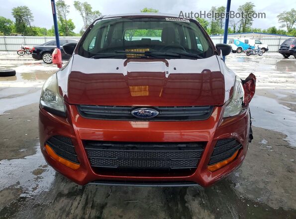 1FMCU0F78GUA37446 2016 FORD ESCAPE Оранжевый Вид спереди