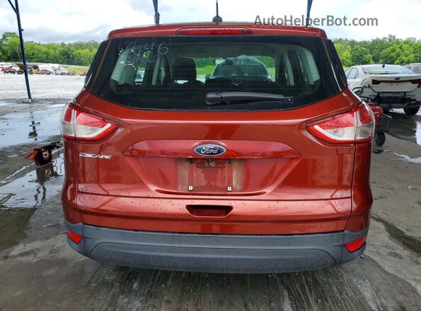 1FMCU0F78GUA37446 2016 FORD ESCAPE Оранжевый Вид сзади