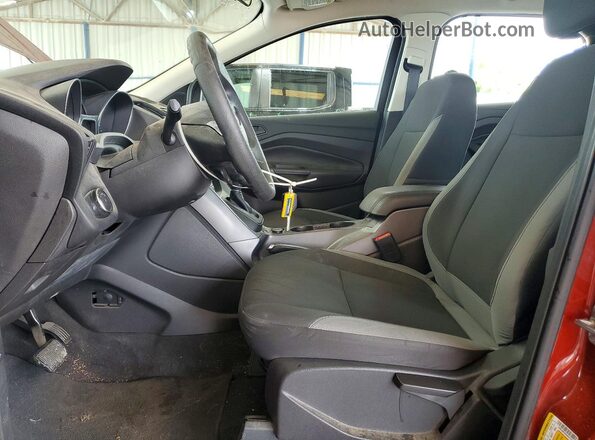 1FMCU0F78GUA37446 2016 FORD ESCAPE Оранжевый Вид салона спереди