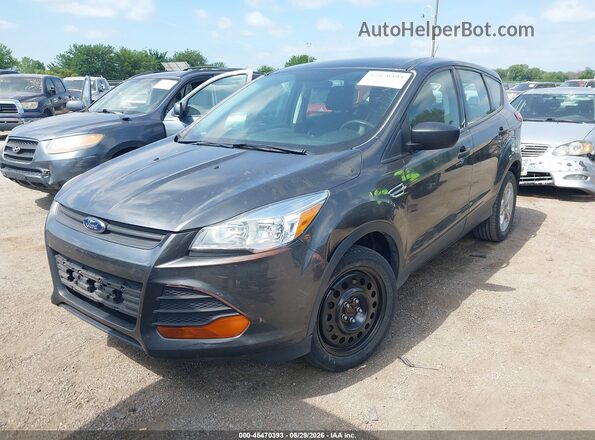 1FMCU0F78GUC21575 2016 FORD ESCAPE Серый Передняя левая четверть