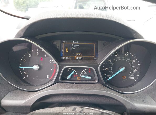 1FMCU0F78HUB90815 2017 FORD ESCAPE Серебряный Вид задних сидений