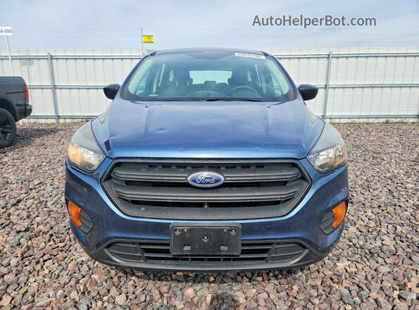 1FMCU0F78JUA30925 2018 FORD ESCAPE Blue Դիմացի տեսք