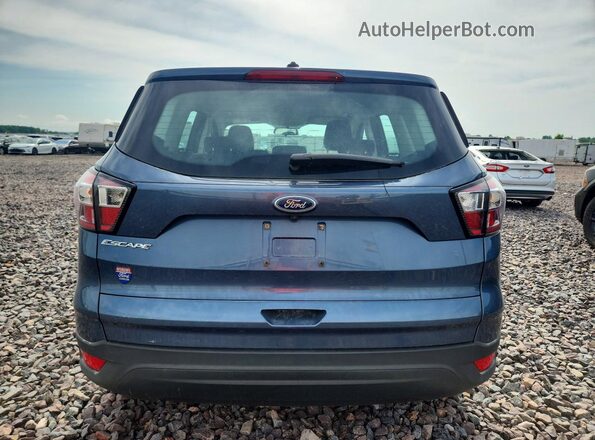 1FMCU0F78JUA30925 2018 FORD ESCAPE Blue Հետևի տեսք