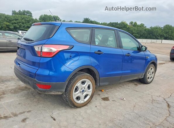 1FMCU0F78JUC48041 2018 FORD ESCAPE Blue Rear right