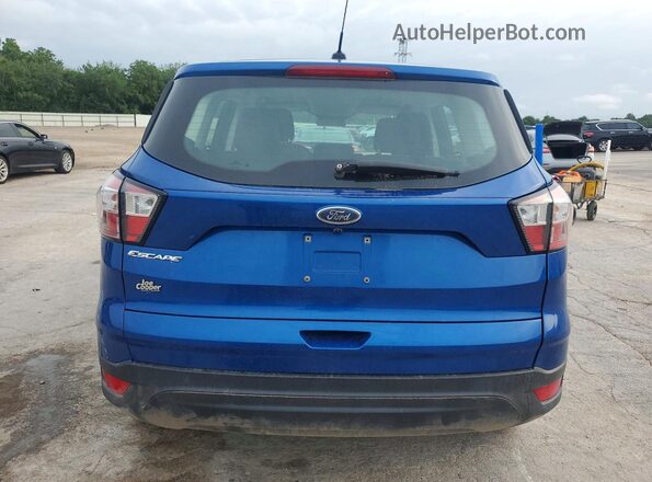 1FMCU0F78JUC48041 2018 FORD ESCAPE Blue Rear view