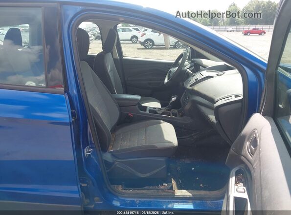 1FMCU0F78JUC73490 2018 FORD ESCAPE Blue წინა სალონის ხედი