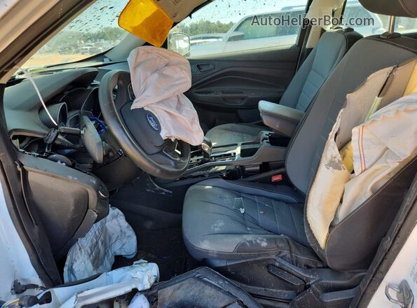1FMCU0F78JUD47412 2018 FORD ESCAPE White Widok wnętrza z przodu