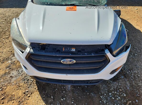 1FMCU0F78JUD47412 2018 FORD ESCAPE White Widok komory silnika