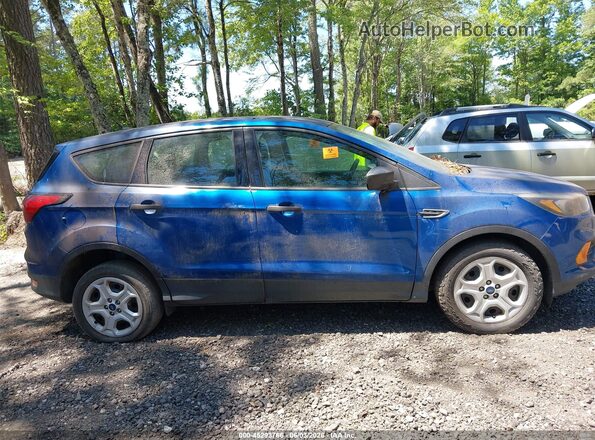 1FMCU0F78KUA12930 2019 FORD ESCAPE Синий Вид задней части салона