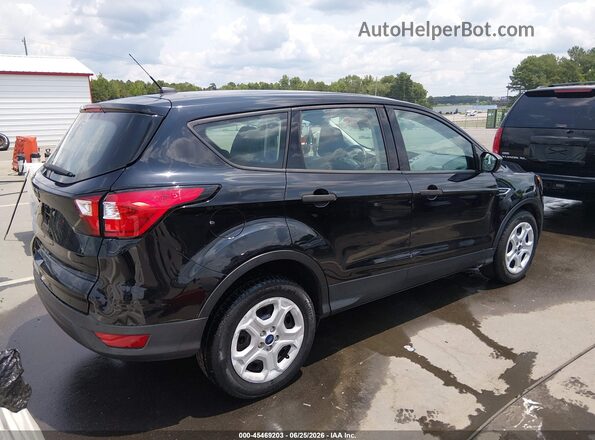 1FMCU0F78KUB46126 2019 FORD ESCAPE Black Задня права чверть