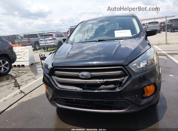 1FMCU0F78KUB46126 2019 FORD ESCAPE Black Вид щитка приладів