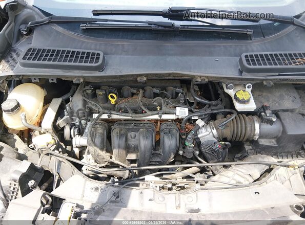 1FMCU0F78KUB46126 2019 FORD ESCAPE Black Вид ззаду