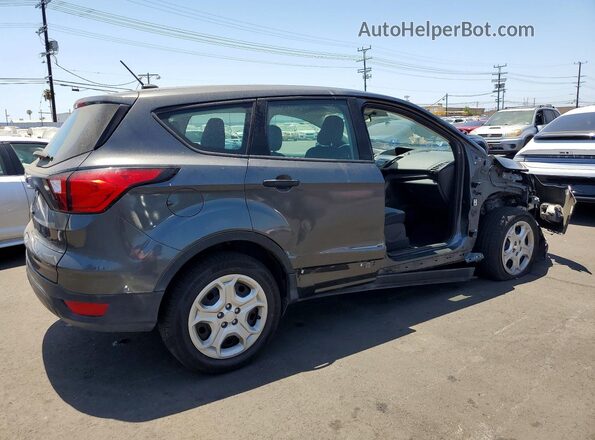 1FMCU0F78KUB63105 2019 FORD ESCAPE Gray 