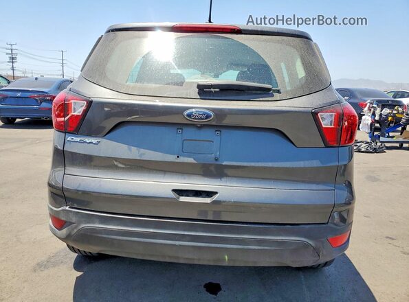 1FMCU0F78KUB63105 2019 FORD ESCAPE Gray 