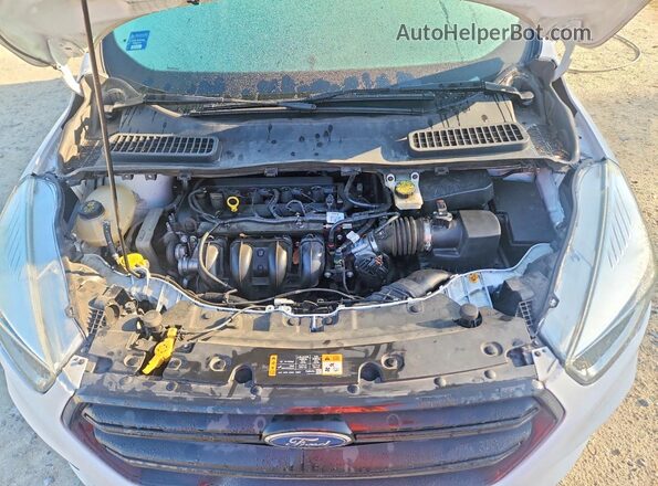 1FMCU0F79HUA27185 2017 FORD ESCAPE White ძრავის განყოფილების ხედი