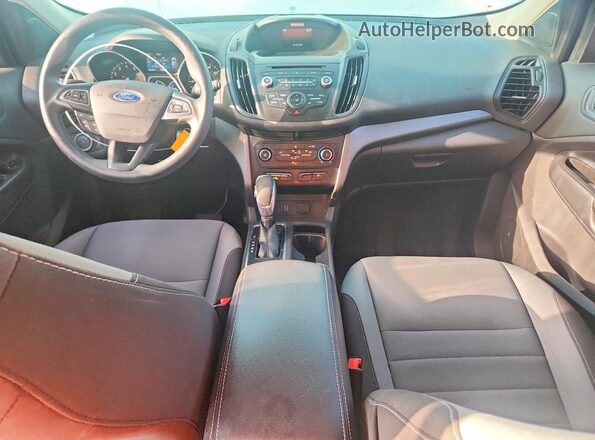 1FMCU0F79HUA27185 2017 FORD ESCAPE White წინა პანელის ხედი