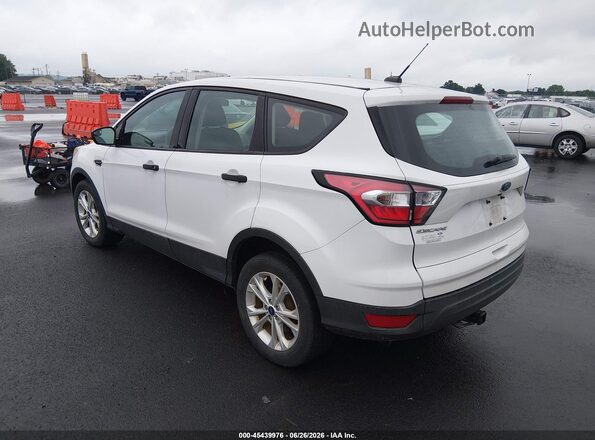 1FMCU0F79HUE08387 2017 FORD ESCAPE White Trasero izquierdo