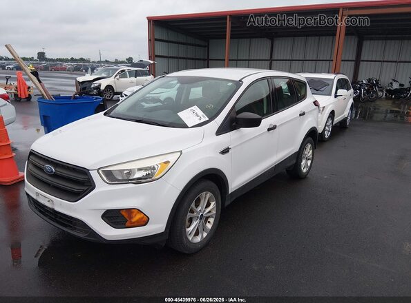 1FMCU0F79HUE08387 2017 FORD ESCAPE White Vista tres cuartos delantera izquierda