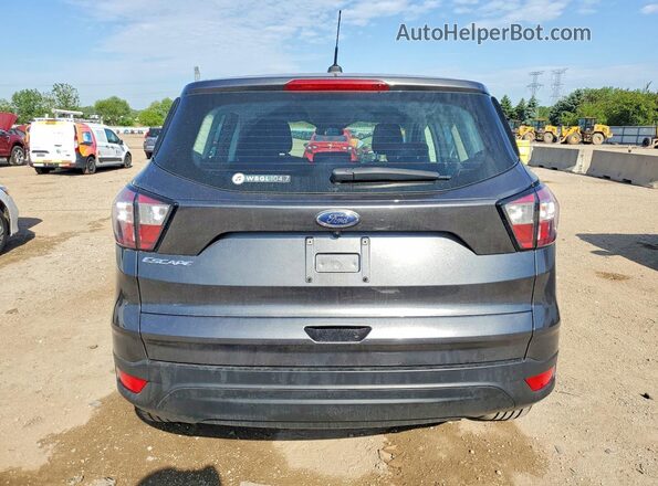 1FMCU0F79JUC28364 2018 FORD ESCAPE Gray Widok z tyłu