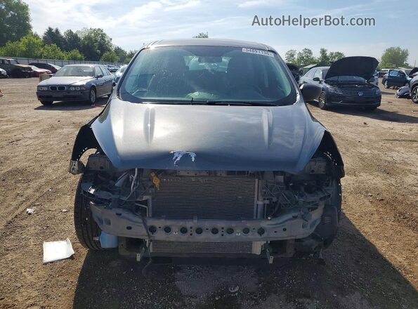 1FMCU0F79JUC28364 2018 FORD ESCAPE Gray Widok z przodu