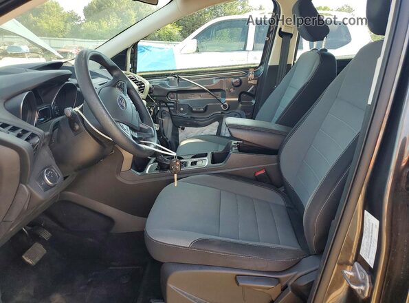 1FMCU0F79JUC28364 2018 FORD ESCAPE Gray Widok wnętrza z przodu