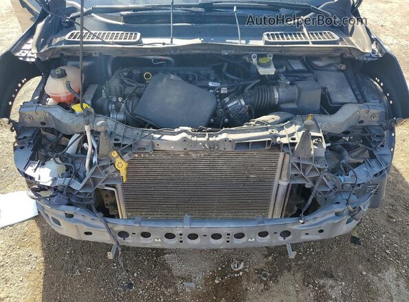 1FMCU0F79JUC28364 2018 FORD ESCAPE Gray Widok wnętrza z tyłu
