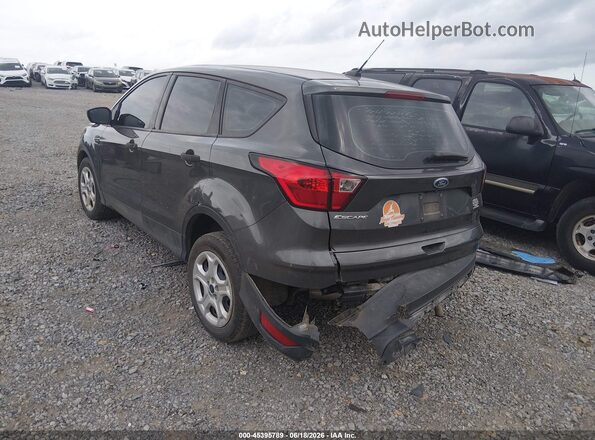 1FMCU0F79KUC26065 2019 FORD ESCAPE Gray უკანა მარცხენა