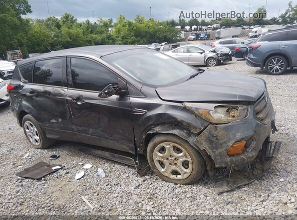 1FMCU0F79KUC26065 2019 FORD ESCAPE Gray უკანა სალონის ხედი