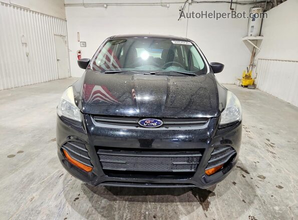 1FMCU0F7XGUB12616 2016 FORD ESCAPE Black Front view