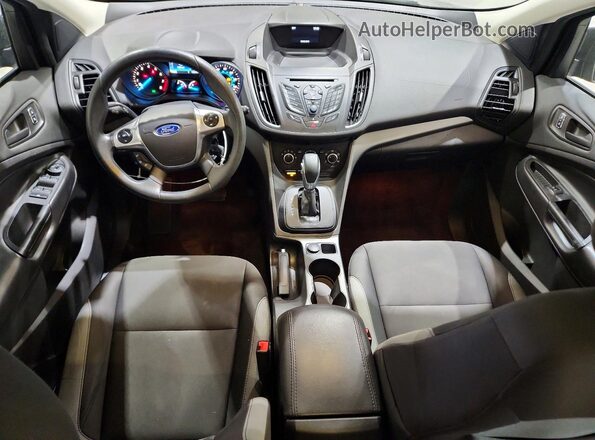 1FMCU0F7XGUB12616 2016 FORD ESCAPE Black Dashboard view