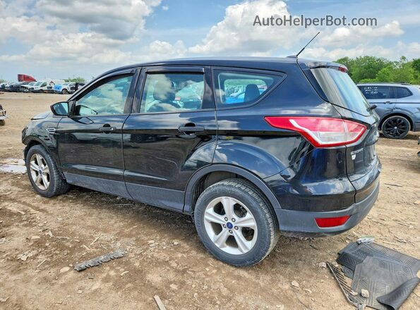 1FMCU0F7XGUB20666 2016 FORD ESCAPE Black Tył lewy