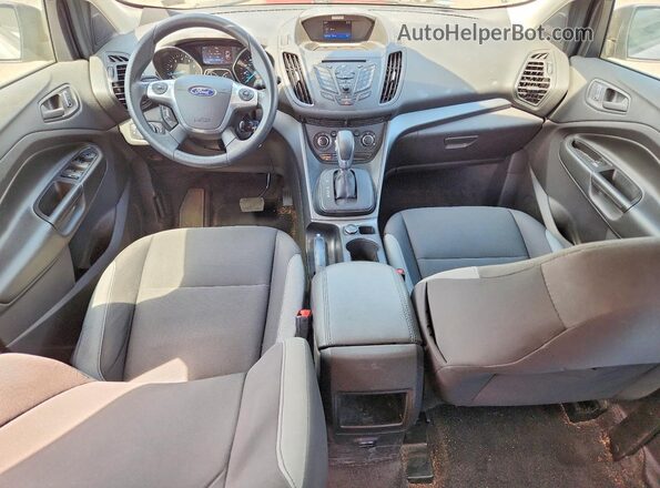 1FMCU0F7XGUB80074 2016 FORD ESCAPE Серебряный Вид панели приборов