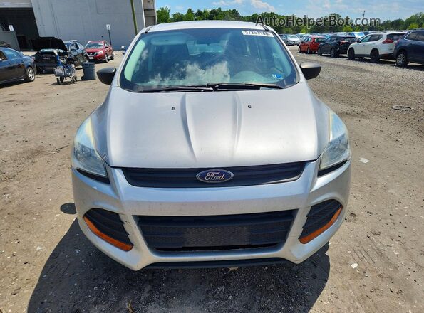 1FMCU0F7XGUB80074 2016 FORD ESCAPE Серебряный Вид спереди