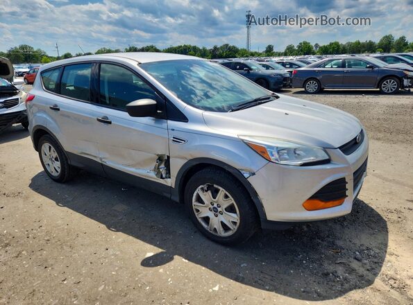 1FMCU0F7XGUB80074 2016 FORD ESCAPE Серебряный Передняя правая четверть