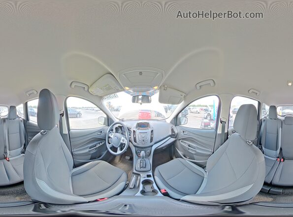 1FMCU0F7XGUB80074 2016 FORD ESCAPE Серебряный Панорамный вид салона 360°